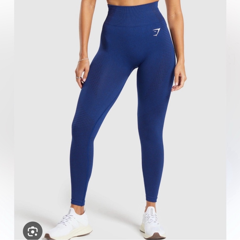 Gymshark Blue Compression Leggings